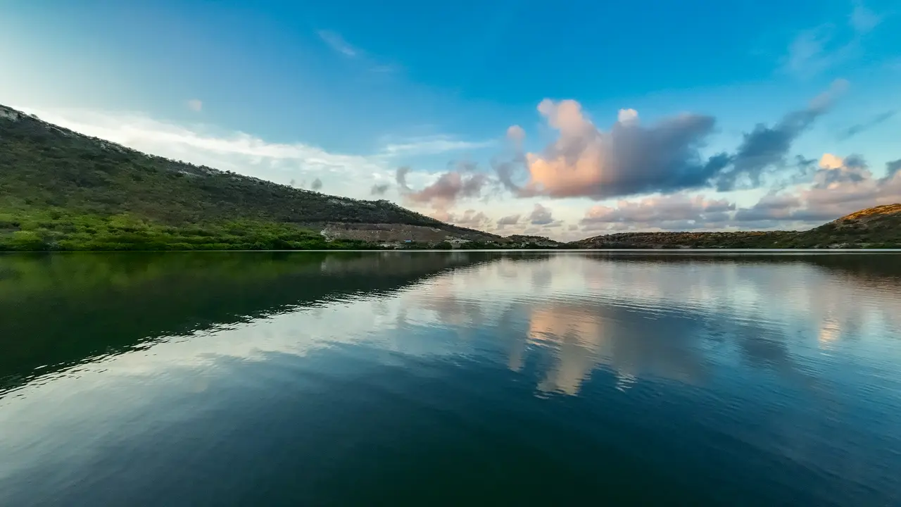 Natur pur, Ankerbucht Piscadera Bay Natur pur, Ankerbucht Piscadera Bay