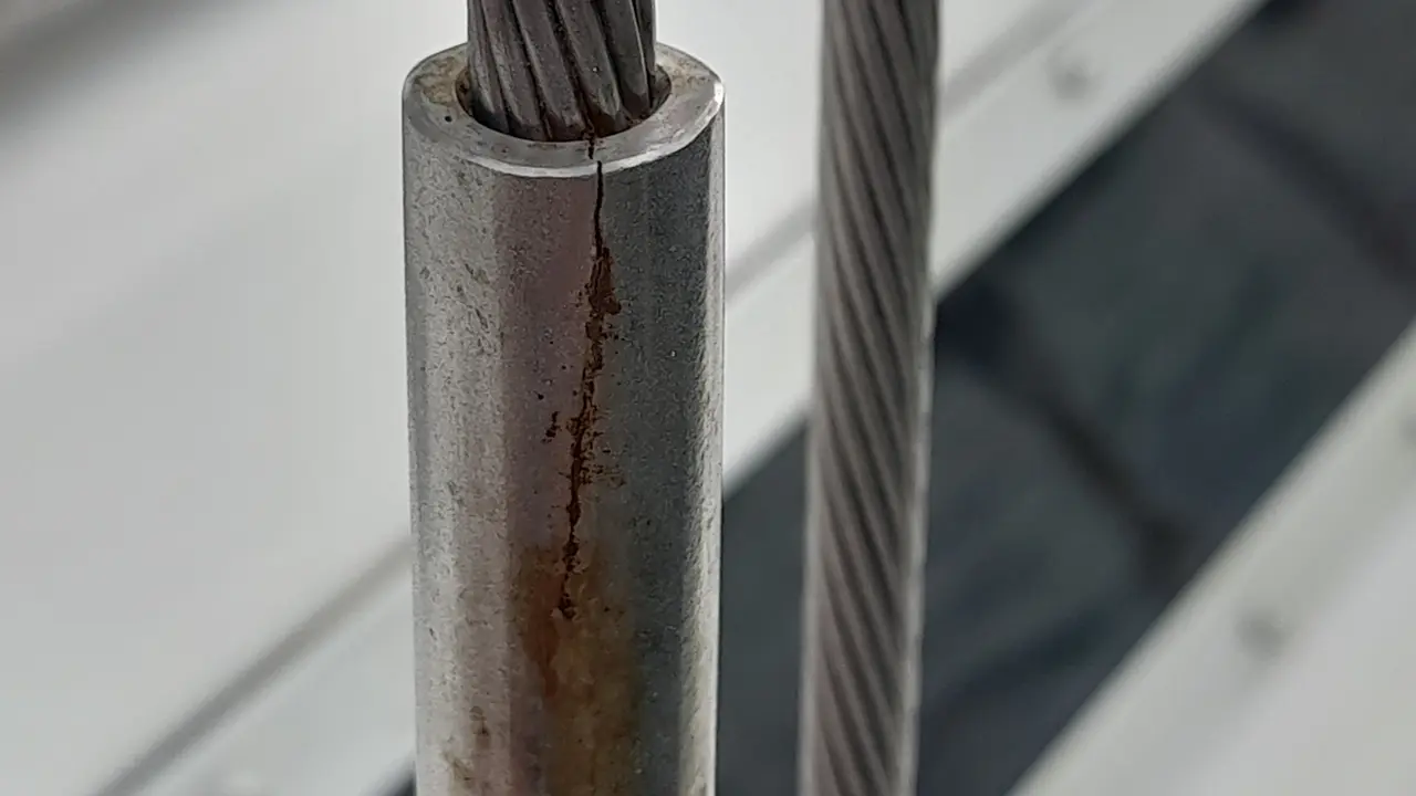 Riss in der Want Riss in der Want