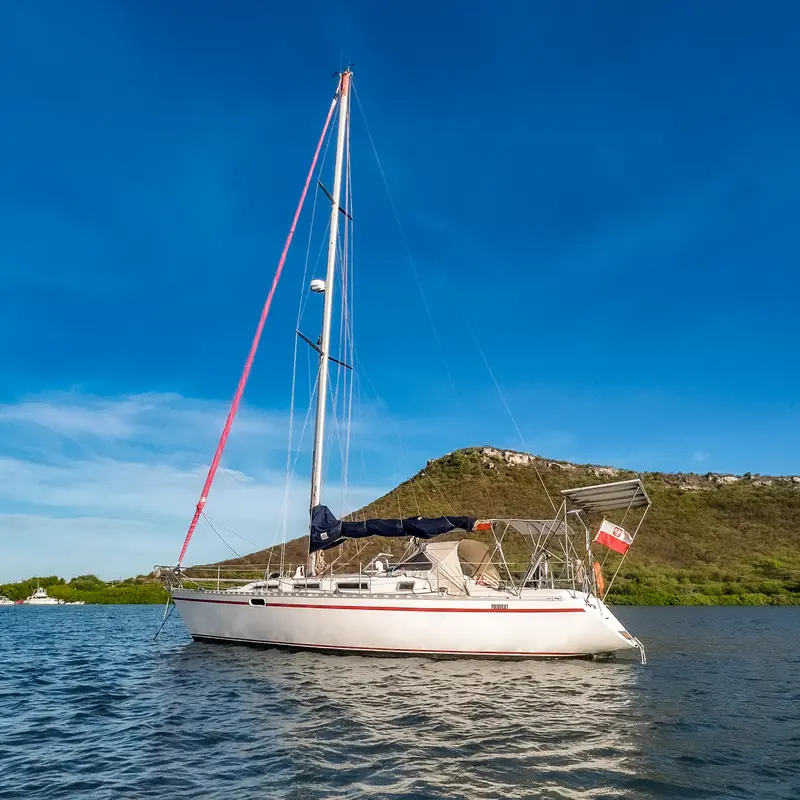SV Anima in Curacao SV Anima in Curacao