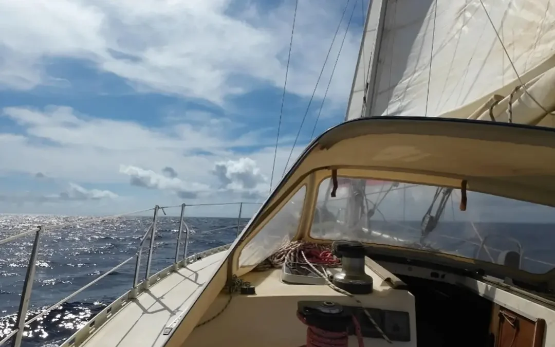 First Sail After the Rigging Repairs: A Day of Discoveries, Adjustments & Barnacles