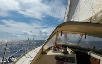 First Sail After the Rigging Repairs: A Day of Discoveries, Adjustments & Barnacles