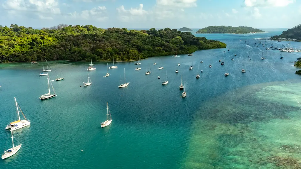 Anchorage at Puerto Lindo Anchorage at Puerto Lindo