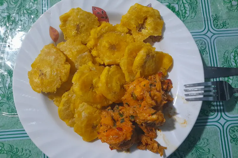 Lobster with Plantains Lobster with Plantains