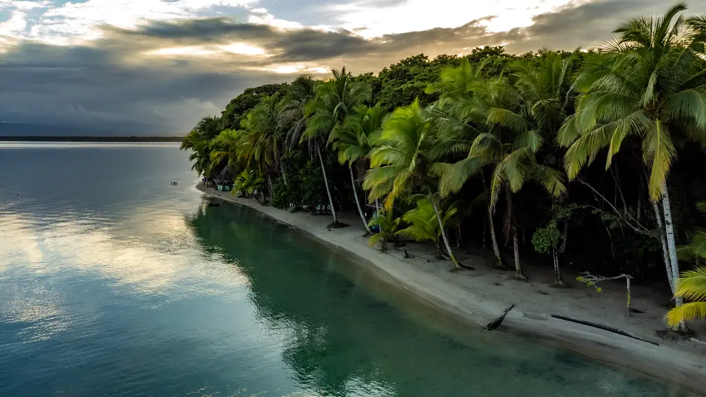 Playa Estrella in the late afternoon