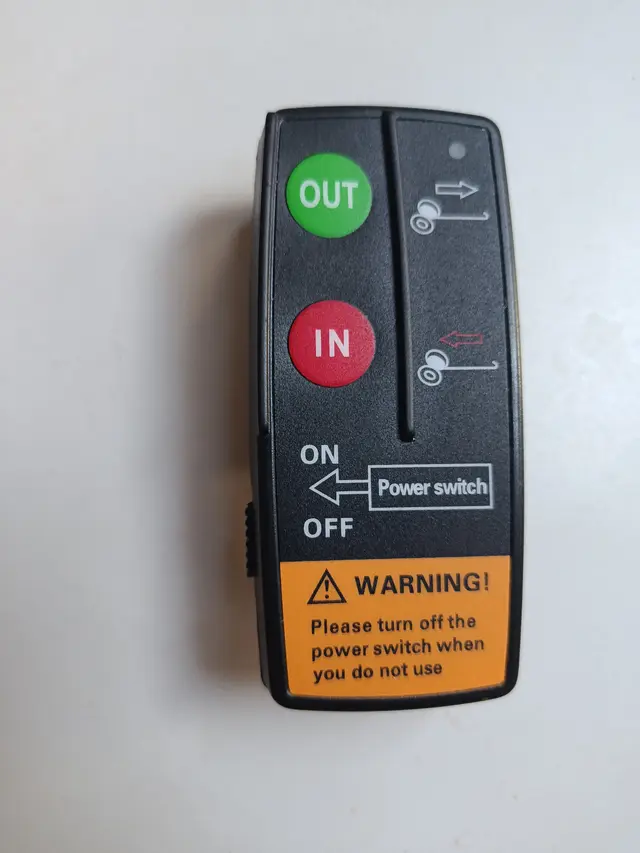 Remote Control for Electric Windlass