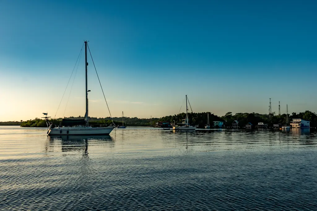 Anchorage in Saigon bay